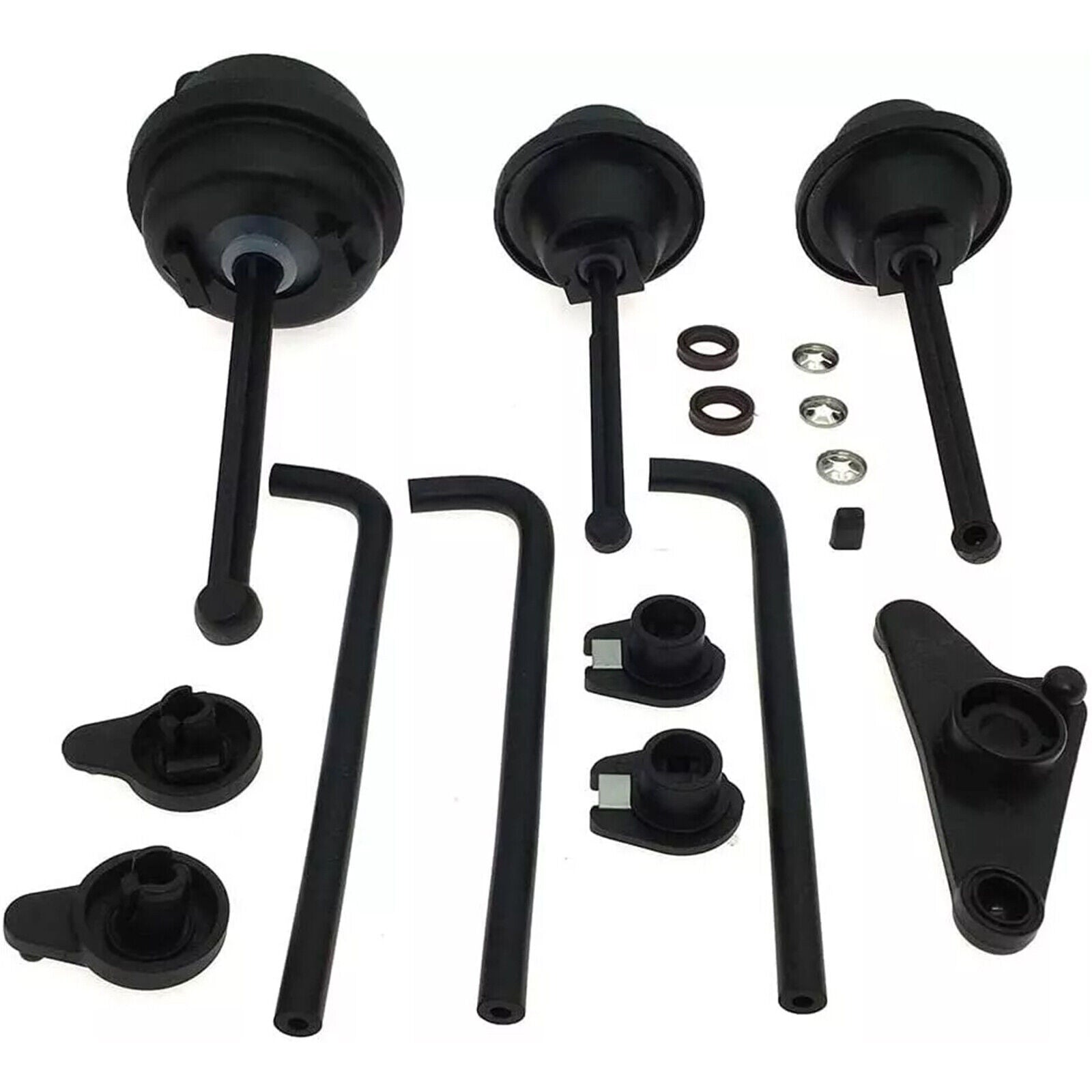 Set of 3Pcs Intake Manifold Air Flap Runner Repair Kit for Mercedes M272,M273EH