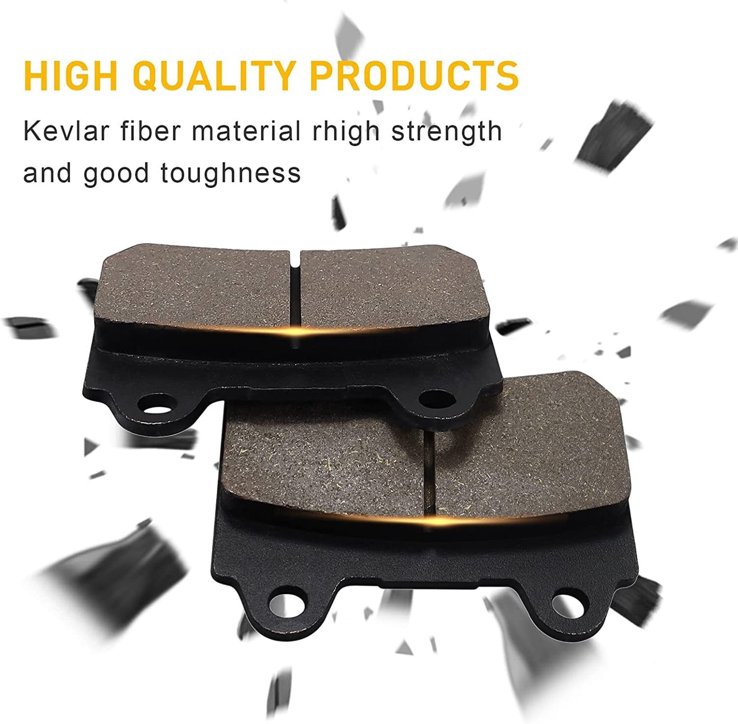 Front Rear Brake Pads for Yamaha XV1600 RoadStar XV1600 RoadStar Silverado