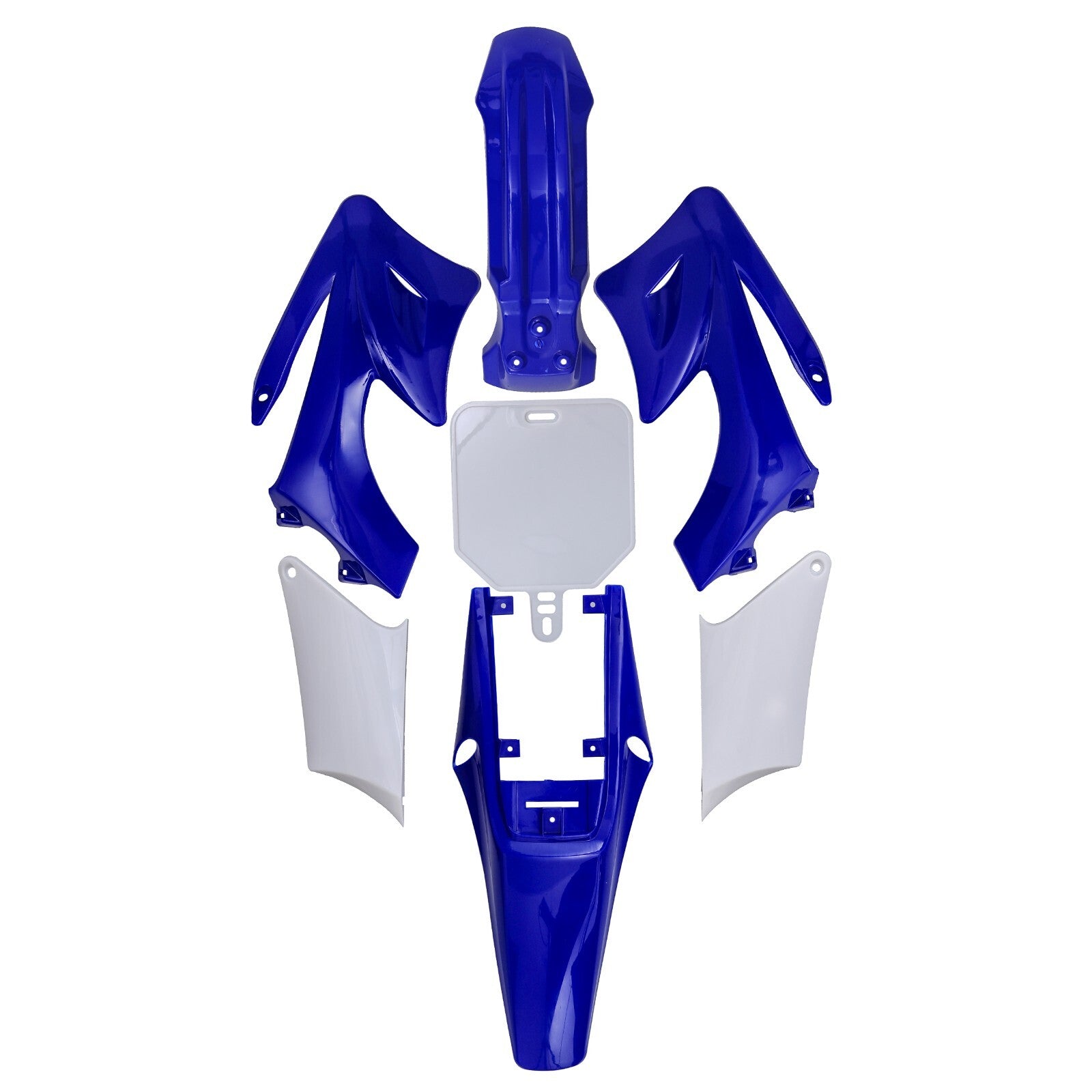 Plastic fender aerodynamic kit for Apollo Orion 125cc, 150cc, and 140cc Dirt Pit bicycles.
