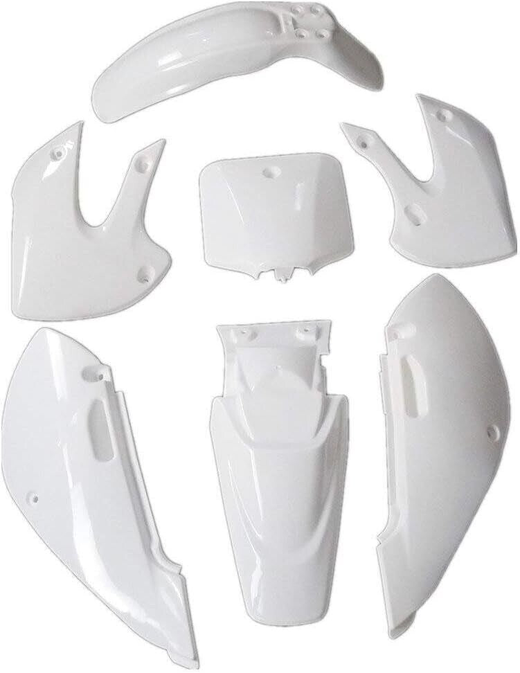 Plastic Body Fairing Kit Front Rear Fenders Side Panels for KLX110 KX65 for Kawasaki