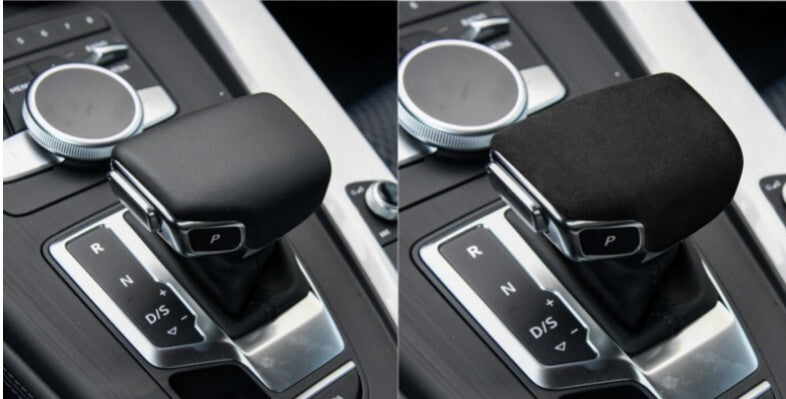 Suede leather gear shift knife protective cover suitable for Audi for A4 for A5