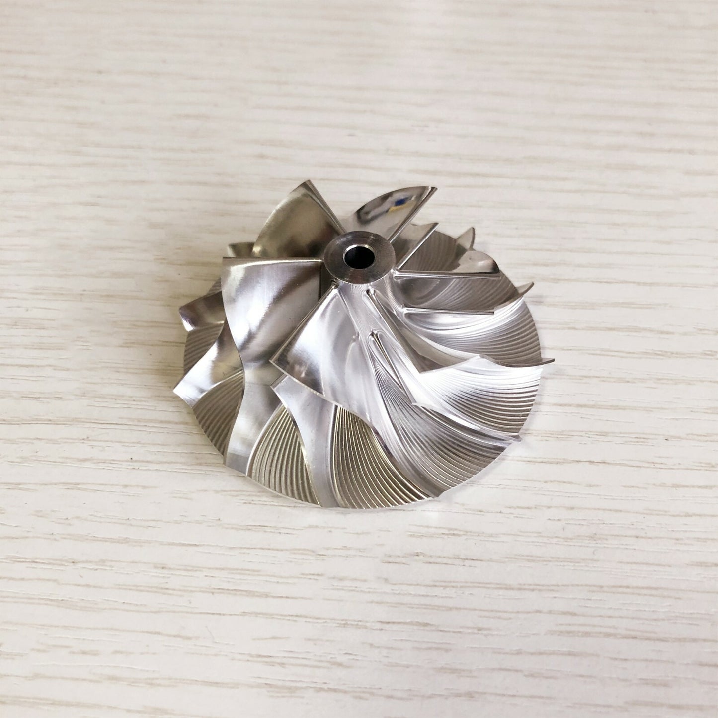 K04 forward 43.30/61.98 mm 6+6 blade performance turbine blank compressor wheel