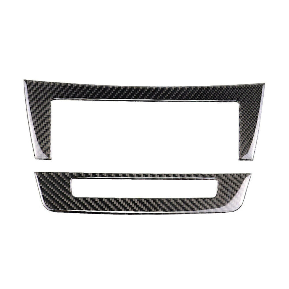 Carbon Fiber Console CD Panel Trim for Mercedes-Benz C Class W204 2010-2013 2012