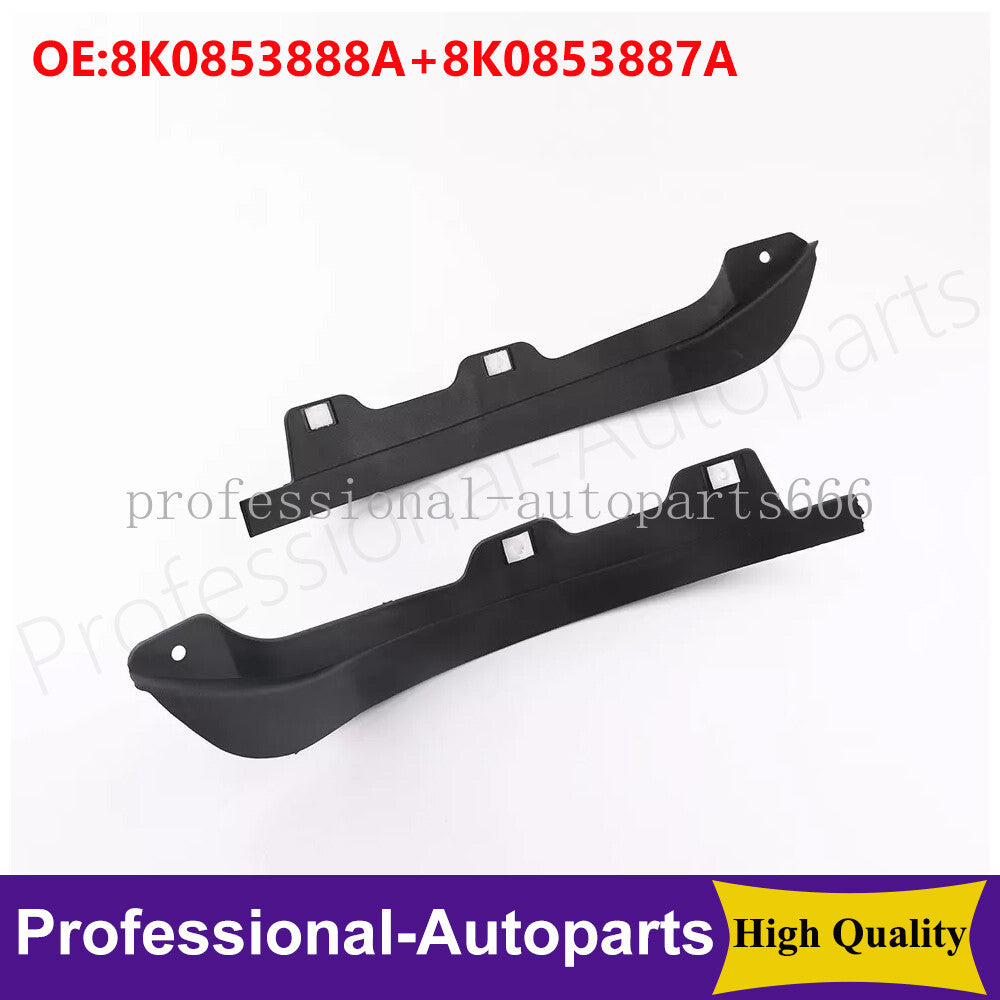 2PCS Front L+R Splash Protection Shield Spoiler for Audi for A4 B8 S4 Quattro 08-15