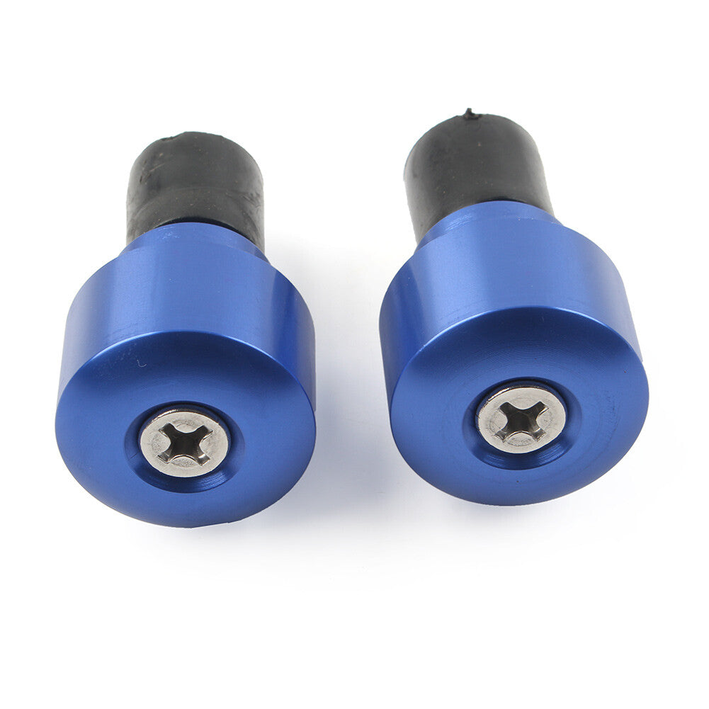 CNC Lenkergriffe Bar End Slider Cap f¨¹r for HONDA CBR600RR Motorrad Paar Blau