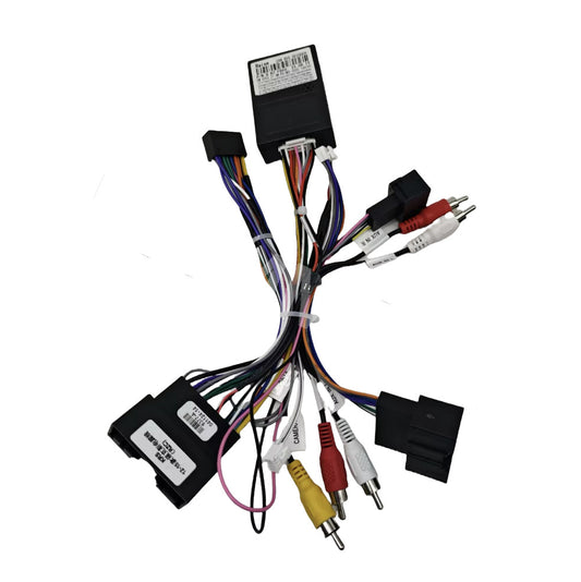16PIN Stereo Radio Power Wiring Harness Adapter Fit for Ford F150 W/ Canbus Box