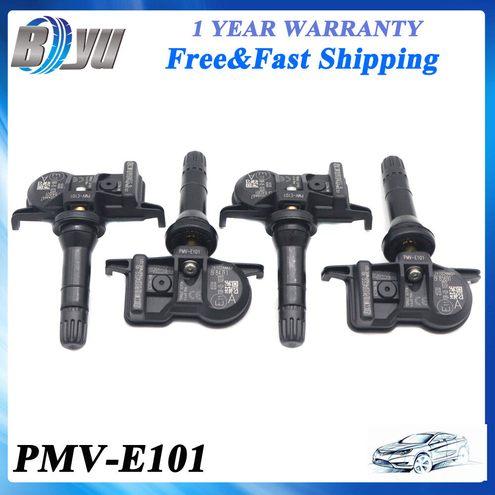 4x TPMS Tire Pressure Monitor Sensor for 2020-2021 for Nissan Sentra 433MHZ PMV-E101