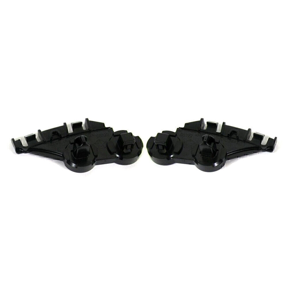 Front Bumper Brackets Beam Retainer Support LH RH for Chrysler 300 11 - 20 Black