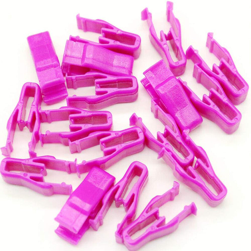15-Piece Pack Front License Plate Bracket Push-Type Fixture Fasteners for Universal Use 15959832