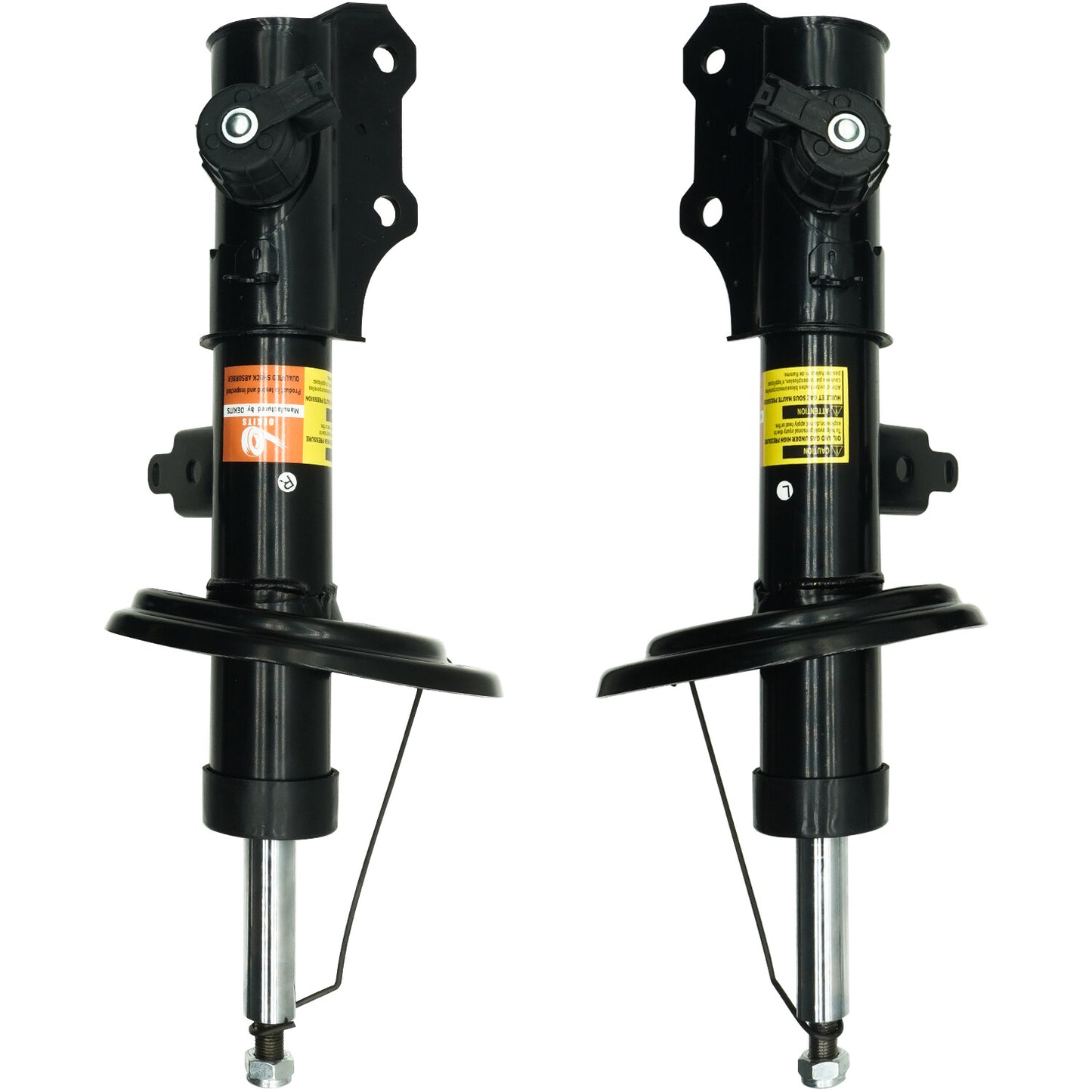 4X Fit for Jaguar XF RWD 2009-2015 Front Rear Shock Struts Assembly Without Electric