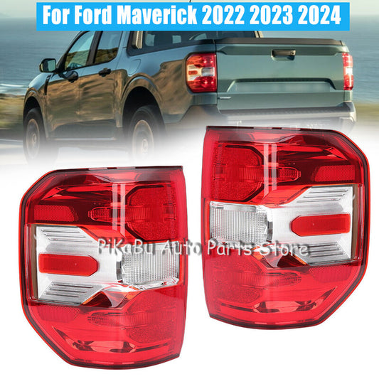 LHRH Tail Light Rear Brake Stop Lamps Halogen for Ford Maverick 2022 2023 2024