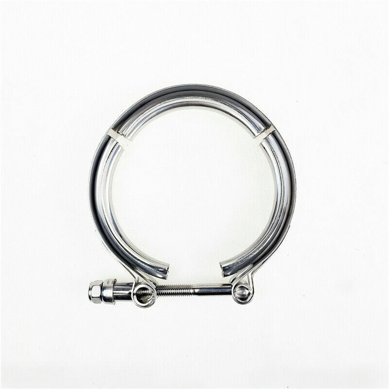 Turbo Exhaust Down Pipe Stainless V-Band V band Vband Quick Release Clamp 2.5''