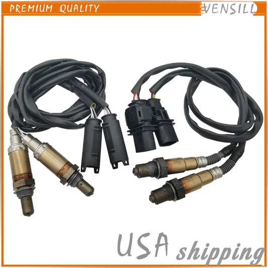 4X UpDownstream Oxygen Sensor for BMW 325Ci 2.5L 330Ci X3 3.0L 04-06 520i 530i
