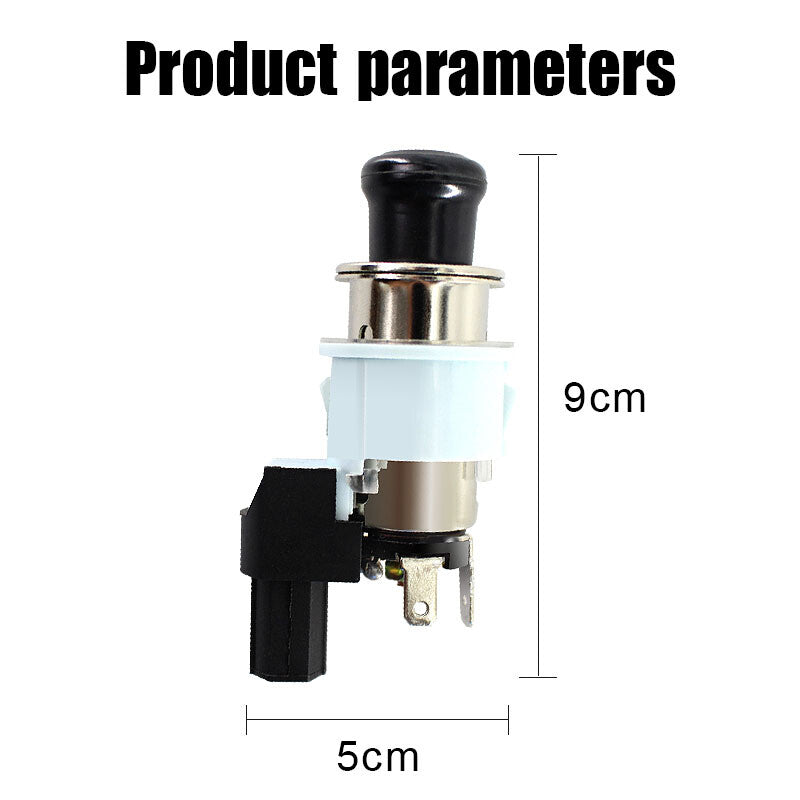 Cigarette Lighter Socket Element Bezel for Toyota 4Runner for Corolla Highlander