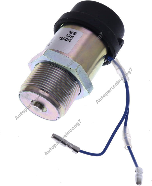 12V Fuel Shutoff Solenoid Valve 195-8411 for Mitsubishi Engine K4N S3L2 S4L2 L3E