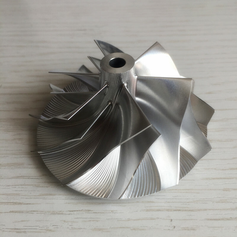 K16 reverse 49.50/67.00 mm 6+6 blade turbine blank compressor wheel suitable for BMW N55