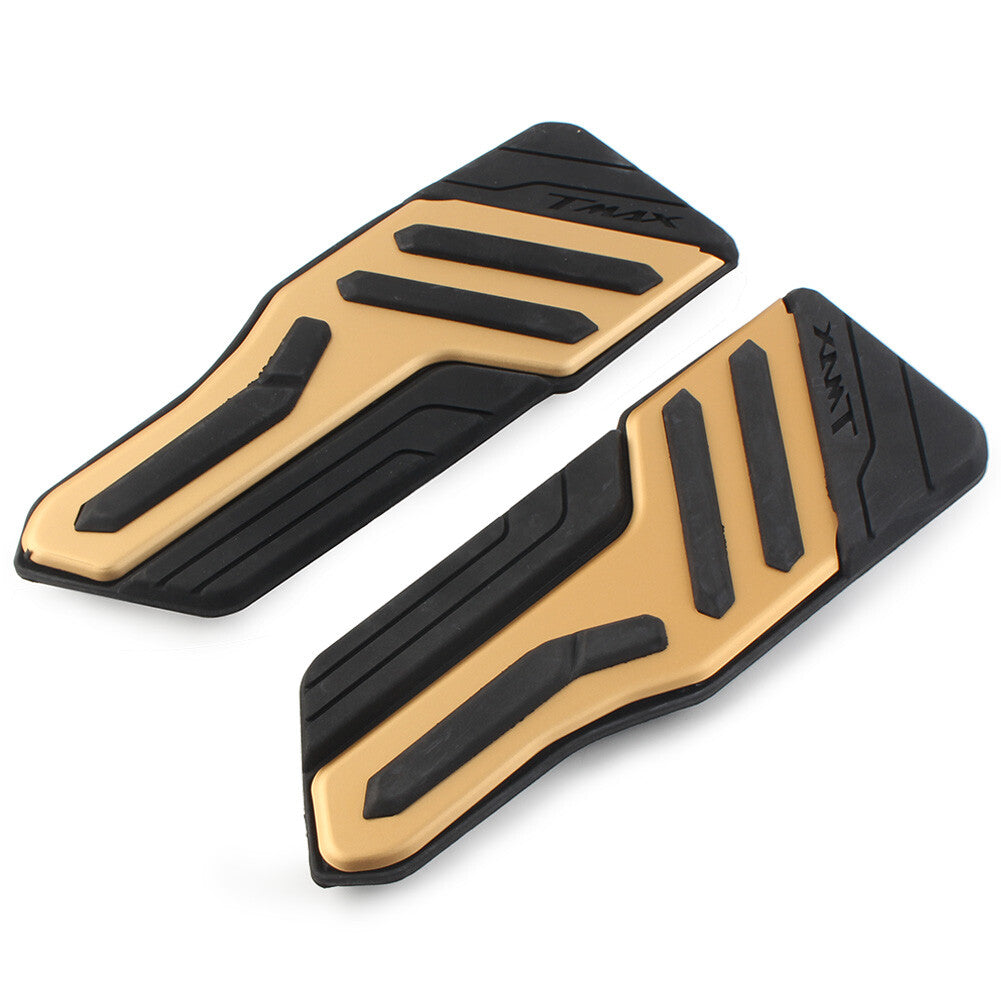 Foot Pedals Pegs Footrests Footpad Footboard for Yamaha T-MAX 560 2022 Gold