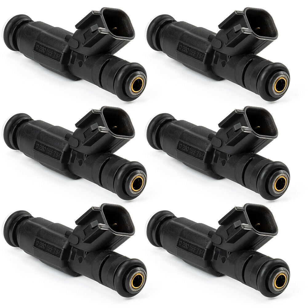 6X 0280155784 Fuel Injectors for Jeep Cherokee Grand Cherokee for Wrangler 4.0L
