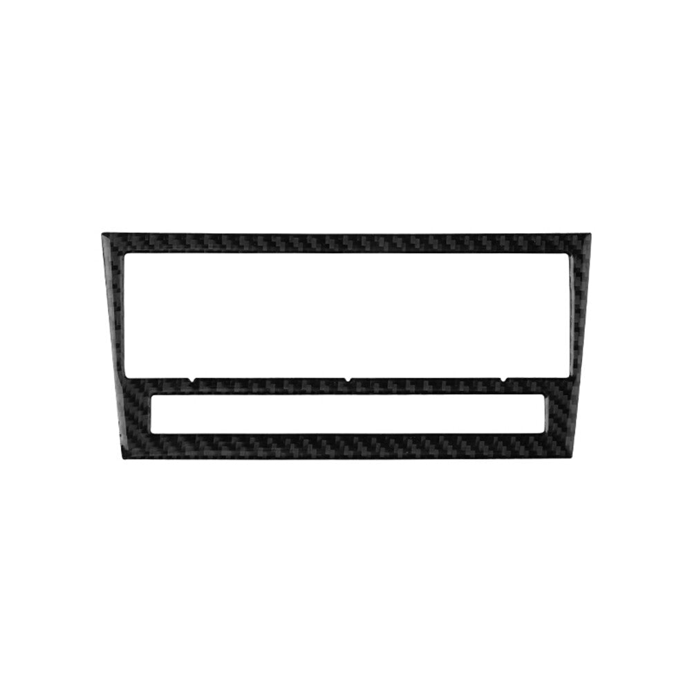 Carbon fiber CD player frame trim for Audi A4 S4 2005-2008
