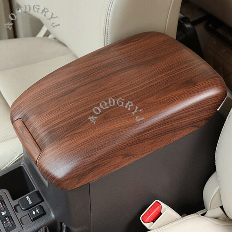 Central Armrest Box Panel Cover Trim for Toyota for Land Cruiser Prado FJ150 2010-21