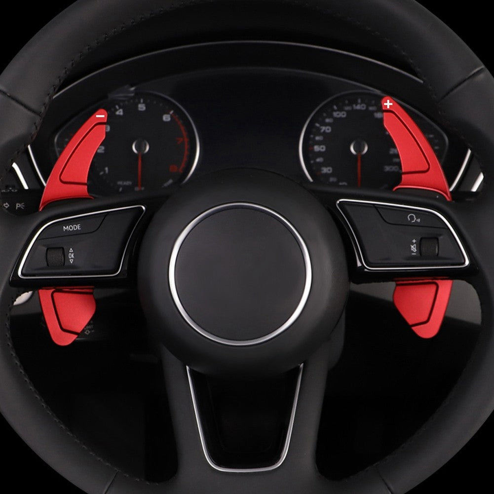 2pcs Car Steering Wheel Shift Paddles Extended Shifter Aluminum Alloy Car
