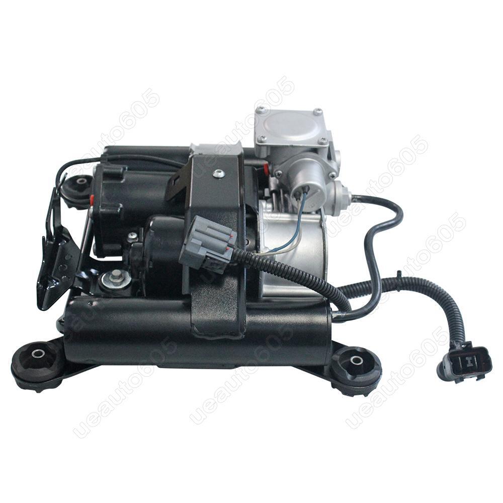 for Range Rover L322 2006-12 HSE Air Suspension Compressor w/ Bracket LR041777