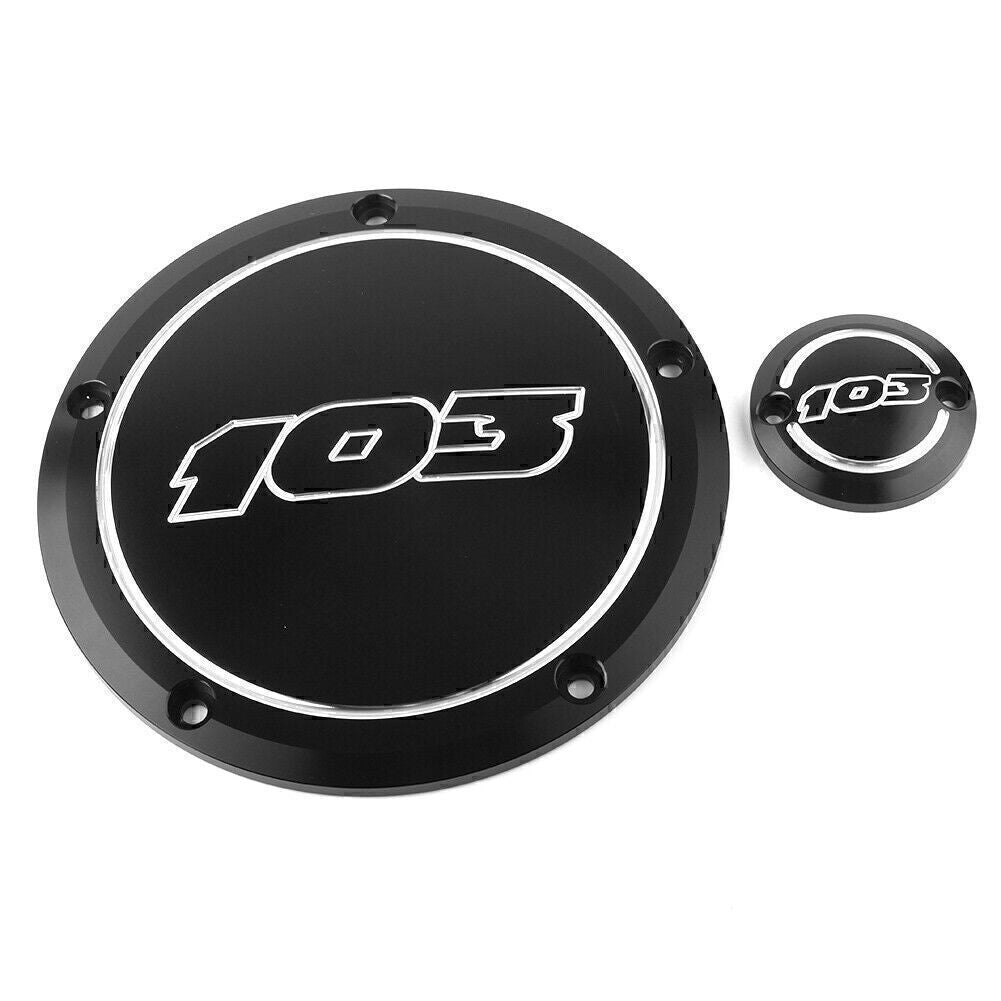 Derby + Timing Timer Cover fit for Harley Road King Street Glide FLHX Motorcycle