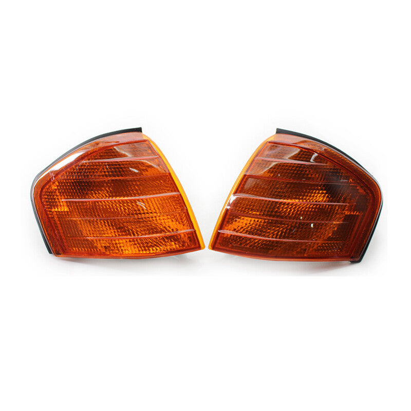 Pair Front Corner Lamp Turn Signal Lamp for Mercedes-Benz C Class W202 1994-2000