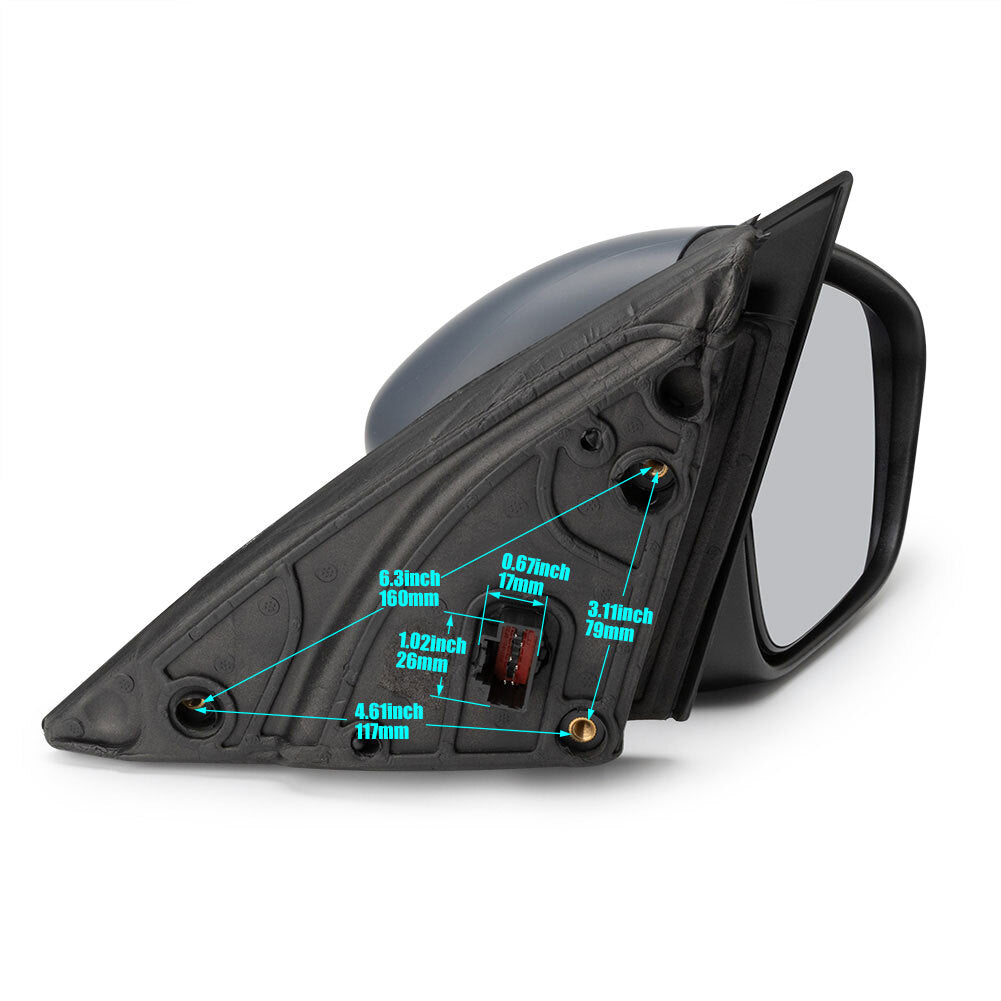 Car Mirror With Blind Spot / Heat Fits for Ford Escape 2020-2023 Left + Right Side