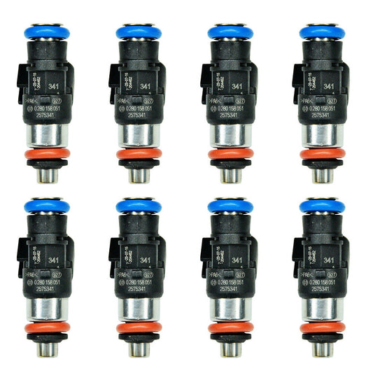 8pcs 42LB Fuel Injectors for 06-2015 for Corvette LS3 L99 Camaro SS 0280158051