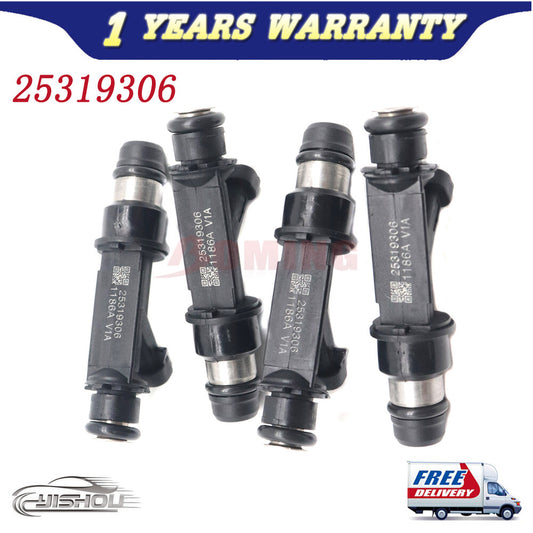 4PCS x Fuel Injectors 25319306 For 00-02 for Chevrolet Cavalier for Pontiac Sunfire 2.2L