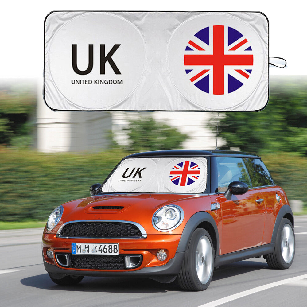 for Mini Cooper Countryman Car Windshield Sun Shade Union Jack Heat Block Cover