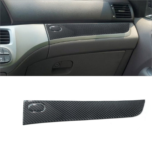 Carbon Fiber Copilot Dashboard Panel Cover Trim for Honda Odyssey 2005-2010