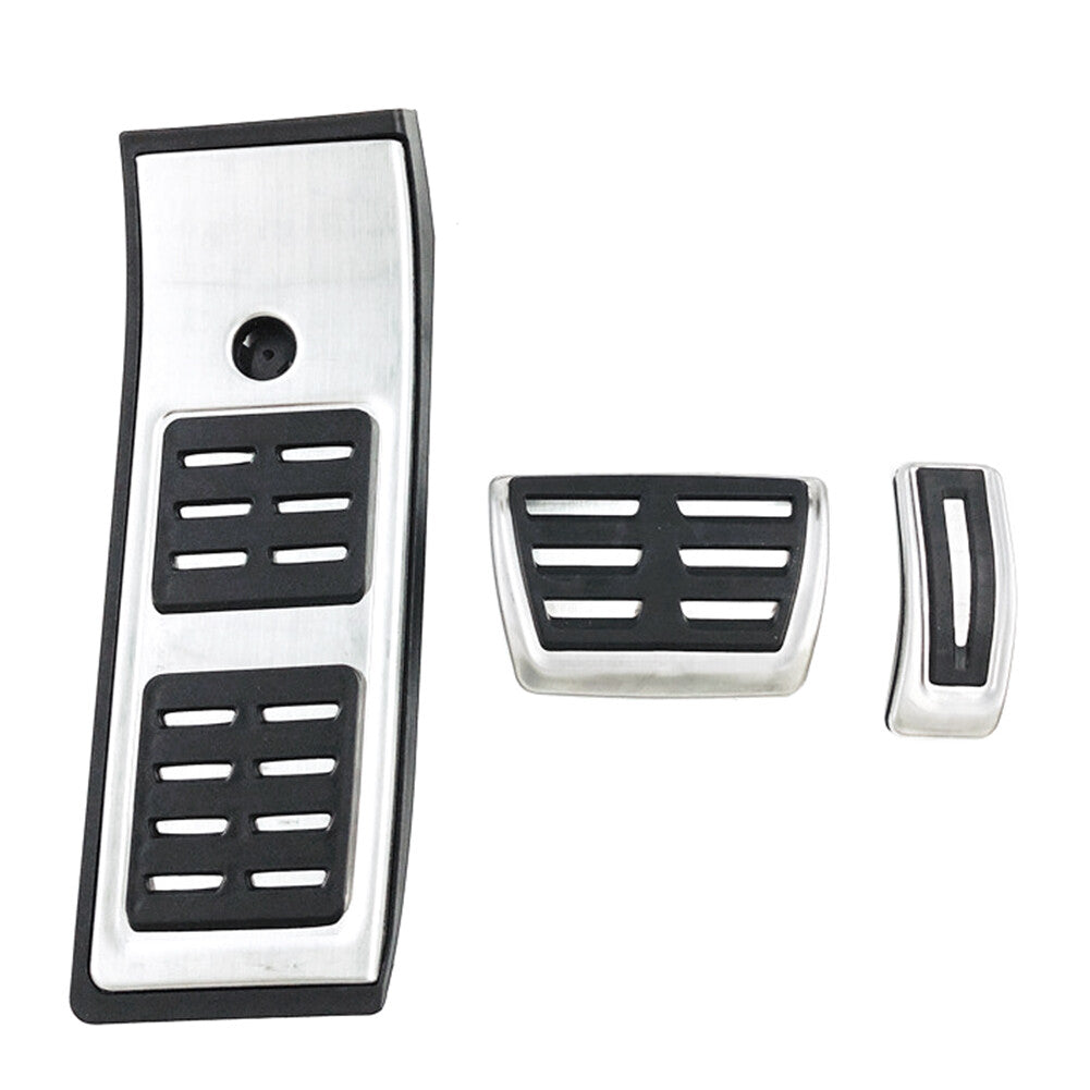 Stainless Steel Car Foot Rest Brake Gas Pedals Cover for Audi Q5 SQ5 Q5L 2018-22