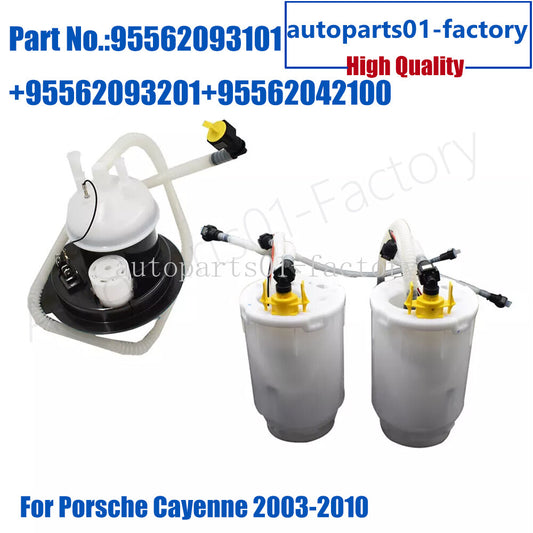 3PCS Fuel Pump Assembly Fuel Filter for Porsche for Cayenne 2003-2010