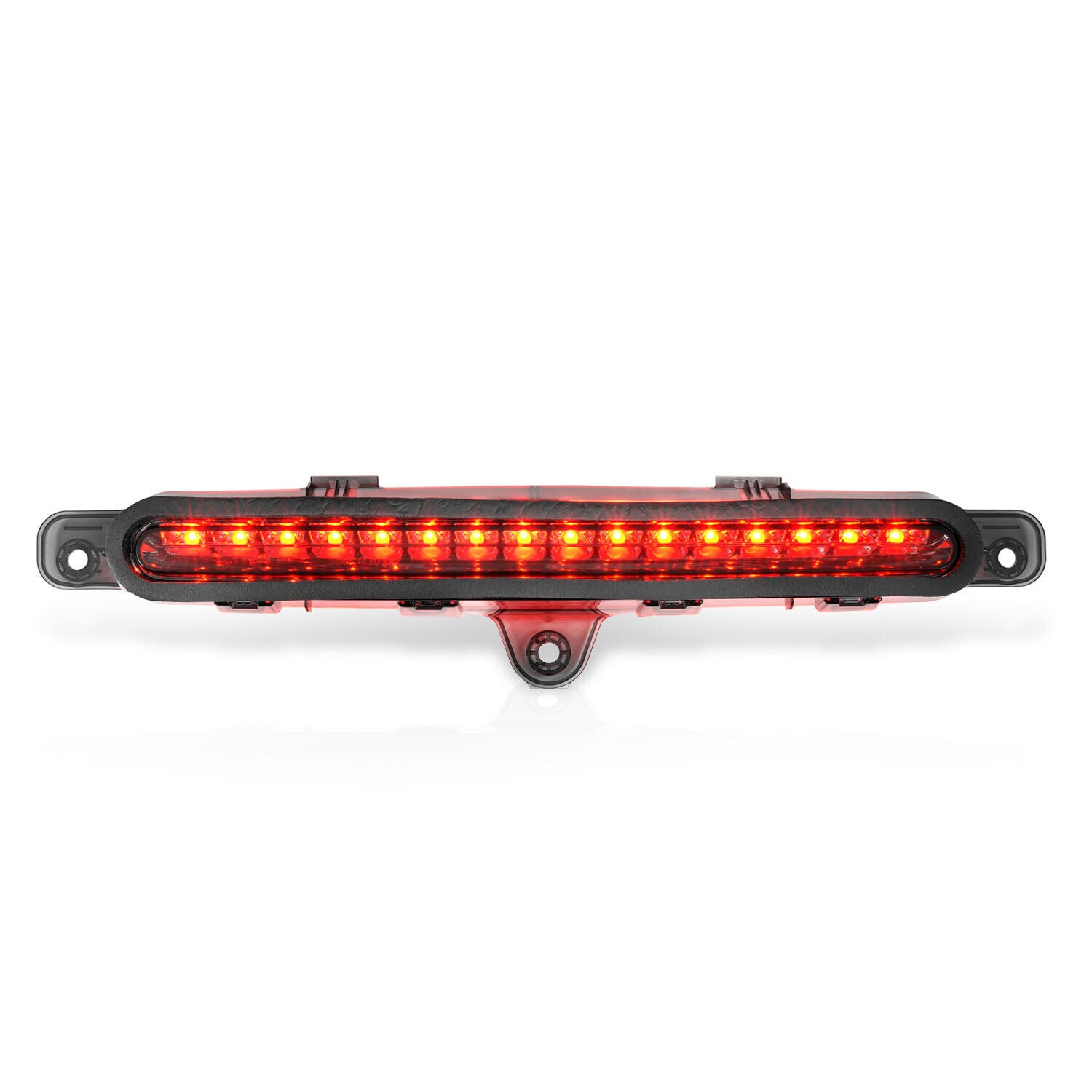 Suitable for 2010-2014 for Ford for Mustang Full LED 3rd Brake Light (Black, 1 Piece)