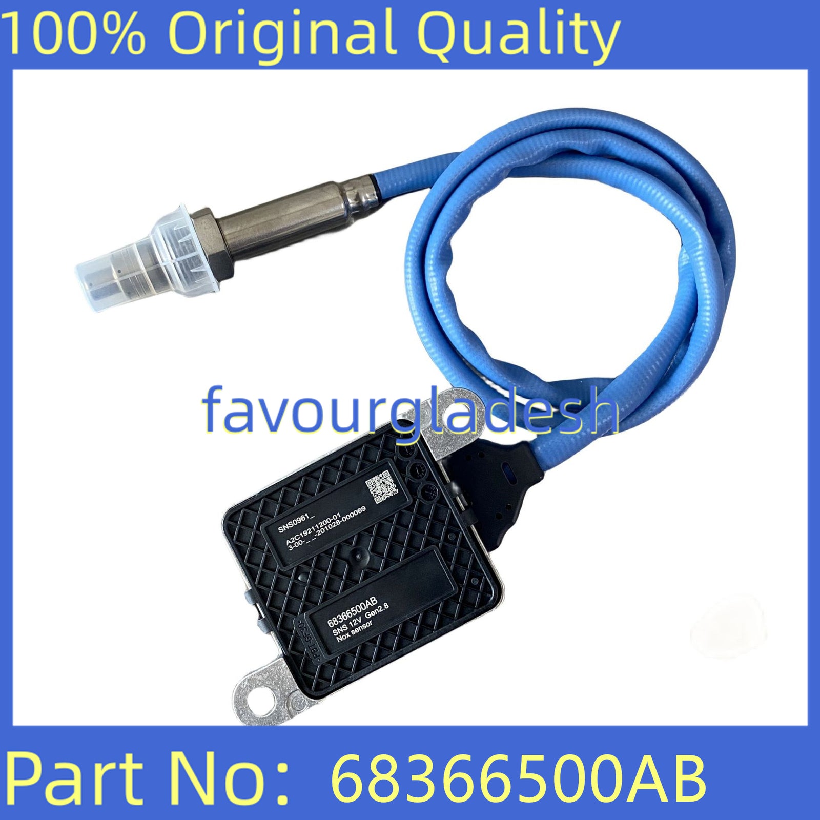 Nitrogen Oxide Sensor for Ram 2500 3500 2019-2020 68366500AB 68366500AC