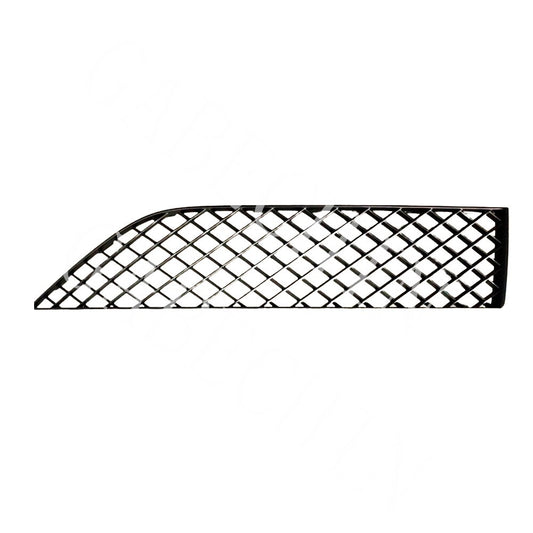 for Bentley GT front bumper grille, left inner side. Equipment Manufacturer: 3SD807675