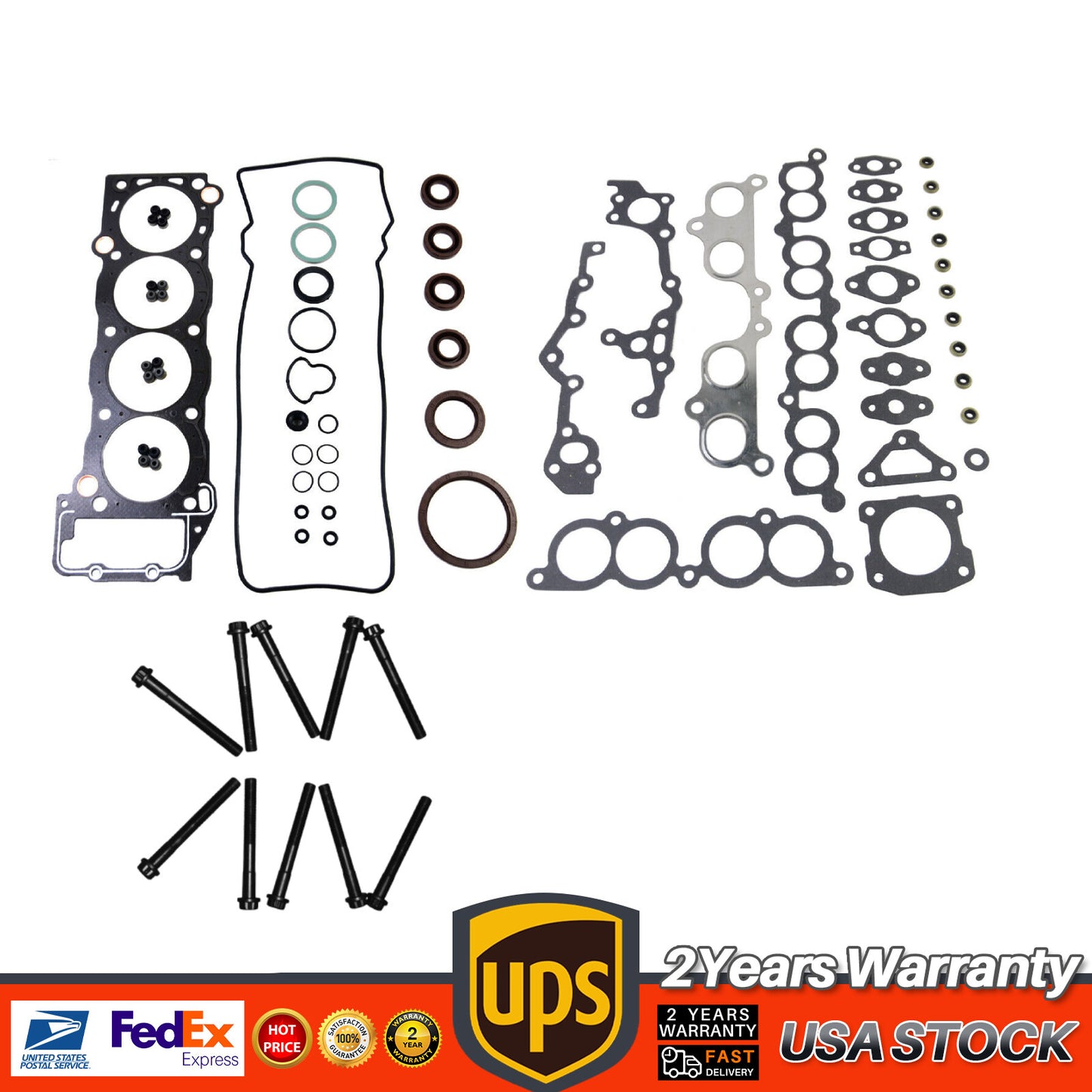 Head Gasket Set for 94-04 for Toyota Tacoma 4Runner T100 2.7 DOHC 3RZFE