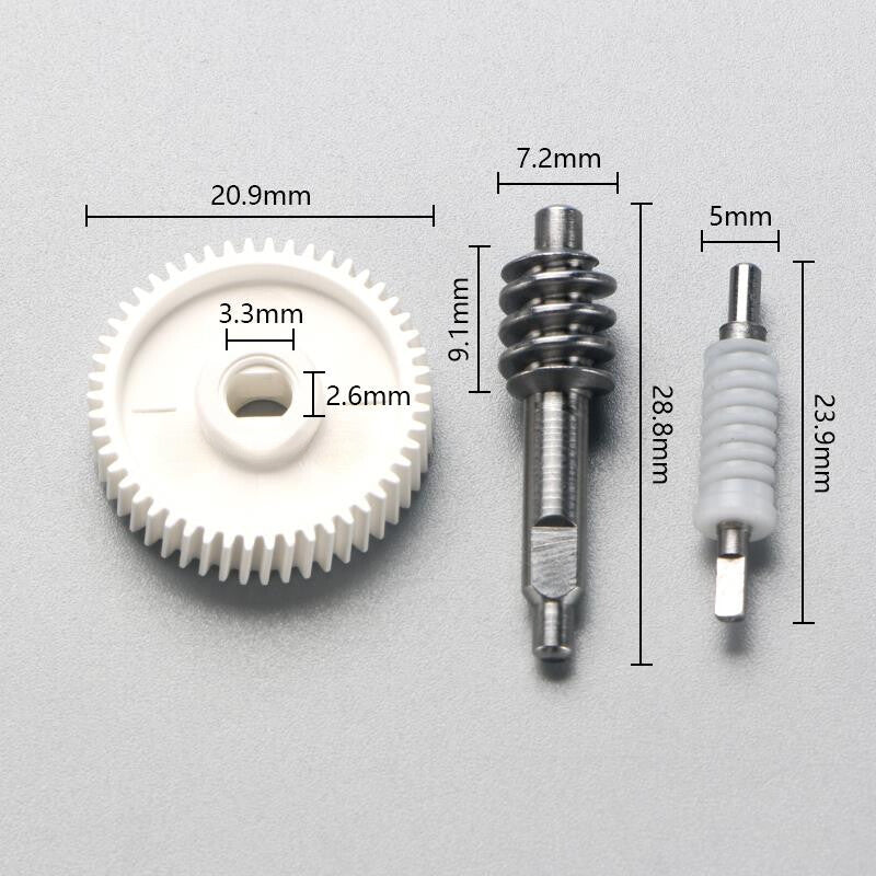 3PC FOLDING MIRROR MOTOR Gear Repair For 2020-2024 for Nissan Note MK3/Sylphy MK14