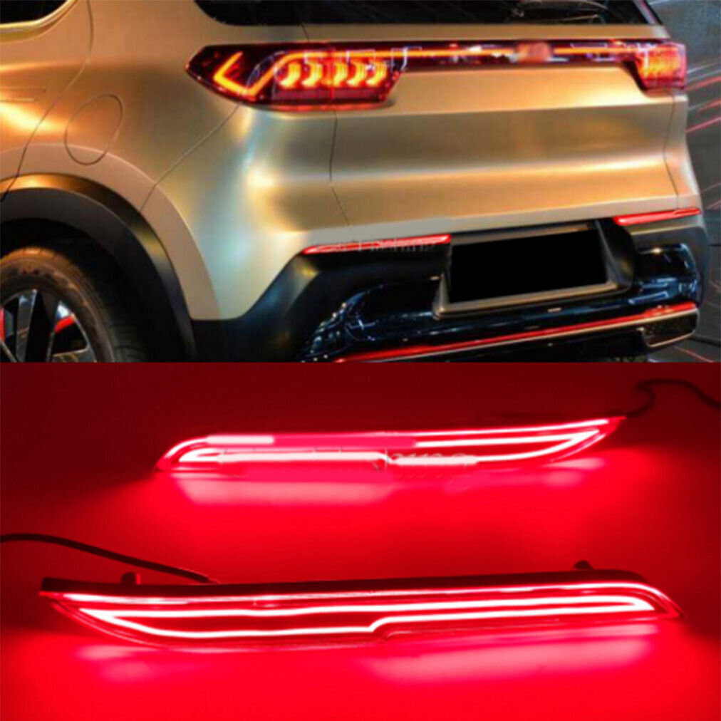 LED Rear FogBrake Taillight Bumper Reflector Lights for Kia Sonet 20-22 Right A