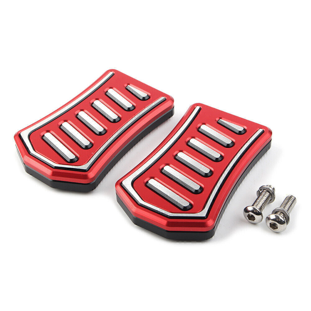 Wide Foot Pegs Pedals Footrest Enlarge for Honda Rebel 500 300 CMX 2019-2021 Red