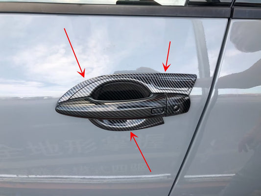 for Nissan Qashqai Accessories Car Door Handle Protector Film Anti-Scratch Cover