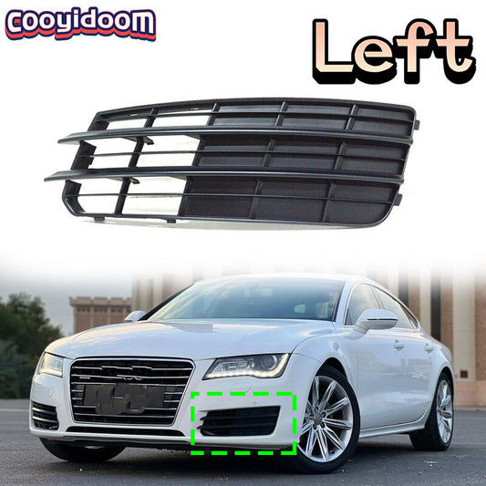Left Fog Light Grille Cover Trim Right Fog Lamp Grills for Audi A7 2011-2015