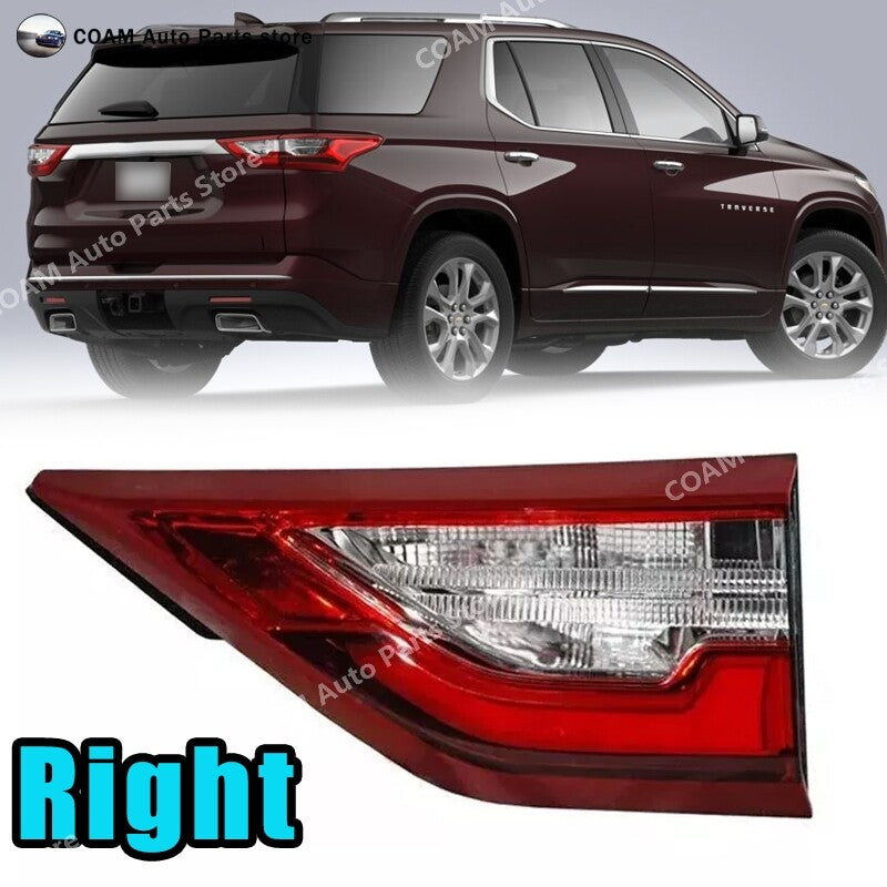 Applicable to for Chevrolet Traverse 2018 - 2020: Right inner taillight and rear brake reverse light.