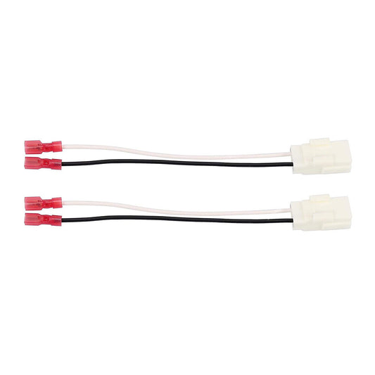2X Speaker Wiring Harness Adapter Connector Plug For Select for Chrysler for Dodge for Jeep