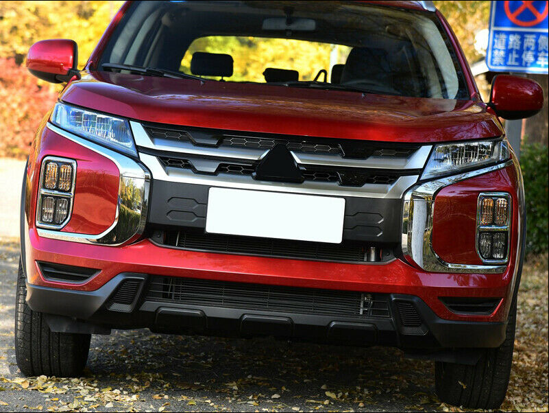 Front Fog Light Lamp Frame Chrome for Mitsubishi ASX RVR Outlander Sport 2020-23