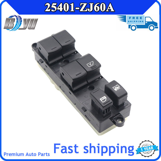 Automotive power window switch suitable for Nissan Sentra 08-12 25401-ZJ60A