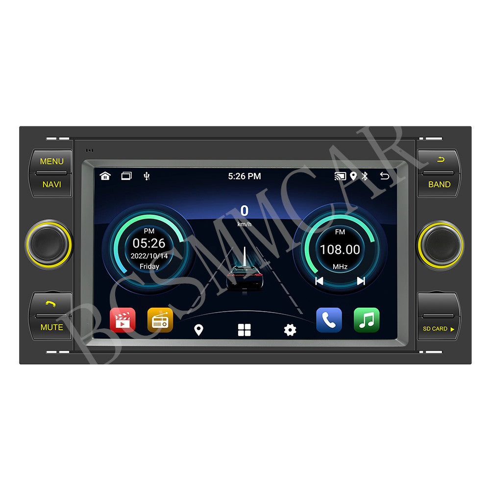 7 2Din Android 12 Stereo Radio GPS Player 2+32G fit for Ford Transit 2007-2024