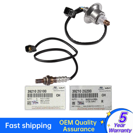 2Pcs for Hyundai Santa Fe for Kia Sorento 2.4L Oxygen Sensor upstream downstream